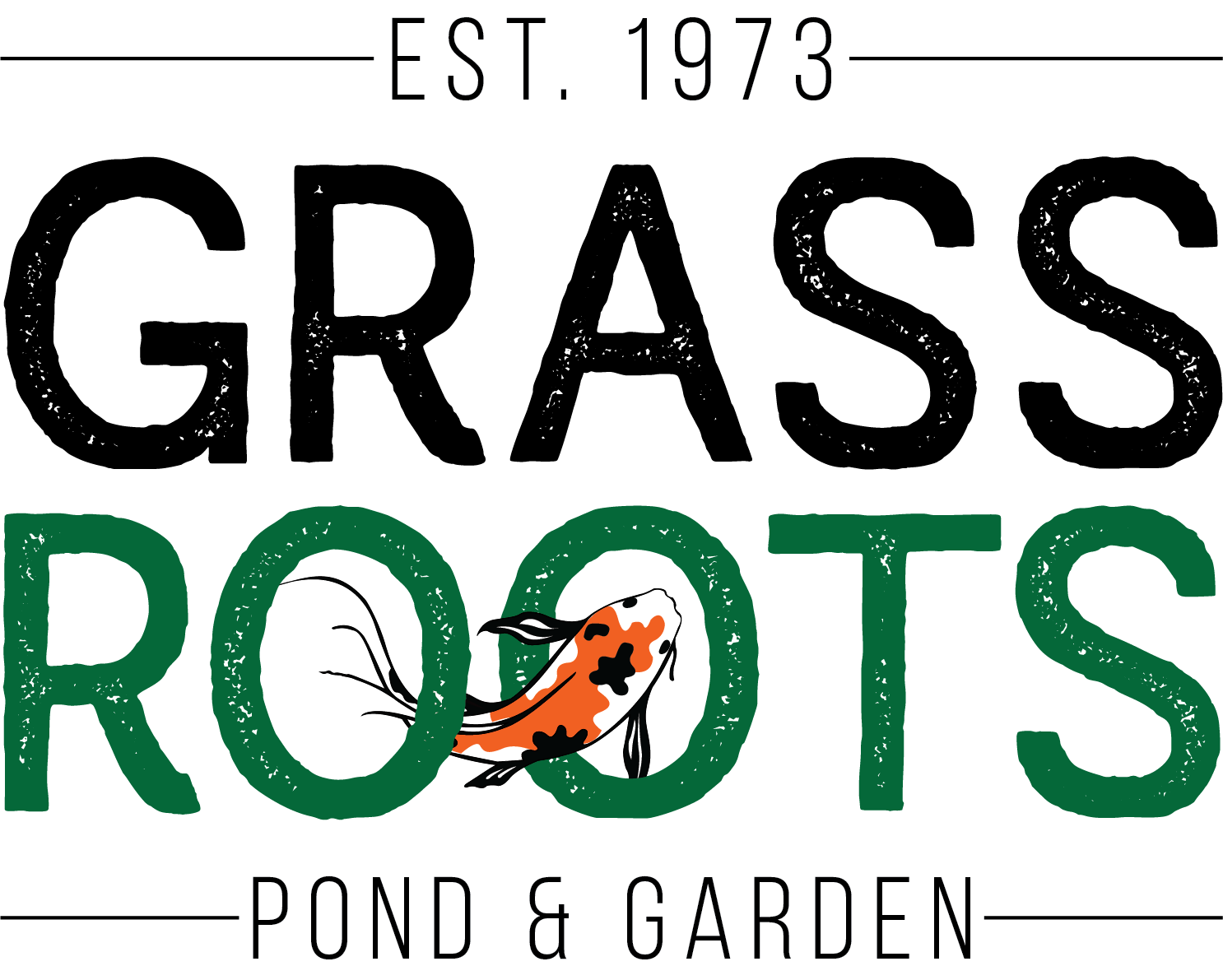 Grass Roots Pond And Garden Main Logo