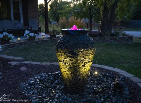 Medium Fountainscape - Grass Roots Pond And Garden - Grass Roots Pond And Garden Medium Fountainscape